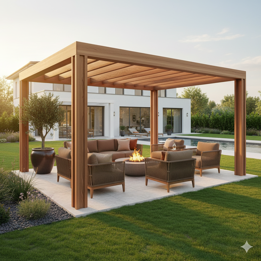 برجولات حدائق الرياض